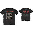 Beatles: Unisex T-Shirt/American Tour 1964 (Back Print)
