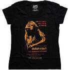 Janis Joplin: Ladies T-Shirt/Madison Garden (Soft Hand Inks)