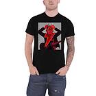 AC/DC: Unisex T-Shirt/Angus Finger Horns (Bk Print)