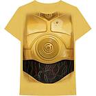 : Unisex T-Shirt/C-3PO Chest (X-Large)