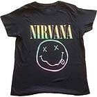 Nirvana: Ladies T-Shirt/Sorbet Ray Smiley (8)