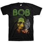Bob Marley: Unisex T-Shirt/Smoking Da Erb