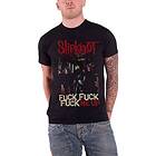 Slipknot: Unisex T-Shirt/Fuck Up (Back Print) (dium)