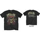 Guns N : Guns N' Unisex T-Shirt/Trashy Skull (Back Print)