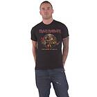 Maiden: Unisex T-Shirt/Book of Souls Eddie Circle