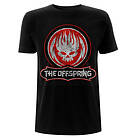 The Offspring: Unisex T-Shirt/Distressed Skull