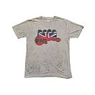 Beatles: Unisex T-Shirt/Guitar & Flag (Wash Collection)