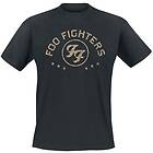 Foo Fighters: Unisex T-Shirt/Arched Stars