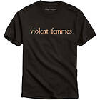 Violent Femmes: Unisex T-Shirt/Salmon Pink Logo
