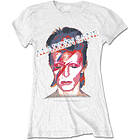 Bowie: Ladies T-Shirt/Aladdin Sane