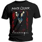 Alice Cooper: Unisex T-Shirt/Paranormal Splatter