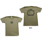 U2: Unisex T-Shirt/360 Tour Turin 2010 (Back Print)