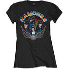 Ramones: Ladies T-Shirt/Vintage Wings Photo