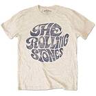 The Rolling Stones: Unisex T-Shirt/Vintage 1970s Logo