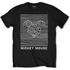 : Unisex T-Shirt/Mickey Mouse Unknown Pleasures (XX-Large)