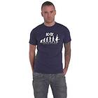 AC/DC: Unisex Evolution of T-shirt (Herr)