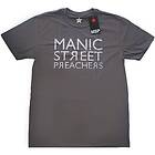 Manic Street Preachers: Unisex T-Shirt/Reversed Logo