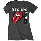 Rolling Stones: Ladies T-Shirt/No Filter Text