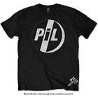 PIL (Public Ltd): Unisex T-Shirt/White Logo