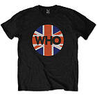 Who: Unisex T-Shirt/Union Jack Circle