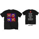 The Rolling Stones: Unisex T-Shirt/Honk Album list (Back Print)