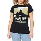 Beatles: Ladies T-Shirt/Liverpool England (Medium)