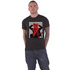 AC/DC: Unisex T-Shirt/Angus Finger Horns (Back Print)