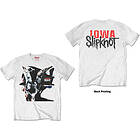Slipknot: Unisex T-Shirt/Iowa Goat (Back Print)