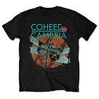 Coheed And Cambria: Unisex T-Shirt/Dragonfly