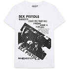 Sex Pistols: Unisex T-Shirt/Manchester Flyer