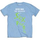 Sex Pistols: Unisex T-Shirt/Never Mind Bollocks Drop Logo