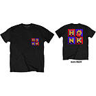 Rolling Stones: Unisex T-Shirt/Honk Album F&B (Back Print)
