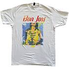 Bon Jovi: Unisex T-Shirt/Slippery When Wet Original Cover