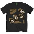 The Beatles: Unisex T-Shirt/Rubber Soul Sketch