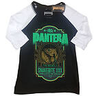 Pantera: Ladies Raglan T-Shirt/Snakebit XXX Label