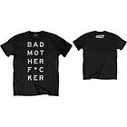 Machine Gun Kelly: Unisex T-Shirt/Bad Mo-Fu (Back Print)