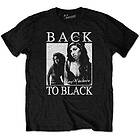 Amy Winehouse: Unisex T-Shirt/Back to