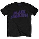 Sabbath: Unisex T-Shirt/Wavy Logo Vintage