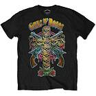 Guns N : Guns N' Unisex T-Shirt/Skull Cross 80s