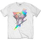 Bowie: Unisex T-Shirt/Holographic Bolt (Foiled)