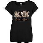 AC/DC: Ladies T-Shirt/Rock or Bust