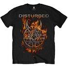Disturbed: Unisex T-Shirt/Burning Belief