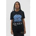 : Unisex T-Shirt/Blue Crest (Wash Collection) (X-Large)