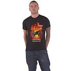 AC/DC: Unisex T-Shirt/FTATR 40th Flaming (Bk Print)
