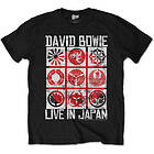 Bowie: Unisex T-Shirt/Live in Japan