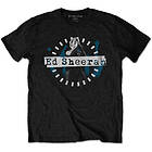 Ed Sheeran: Unisex T-Shirt/Dashed Stage Photo