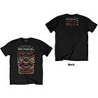 KISS: Unisex T-Shirt/Japan 2015 (Back Print)
