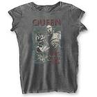 Queen: Ladies T-Shirt/News of the World (Burnout)