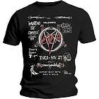 Slayer: Unisex T-Shirt/Haunting 84 Flier