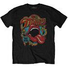 Rolling Stones: Unisex T-Shirt/Retro 70s Vibe (Soft Hand Inks)